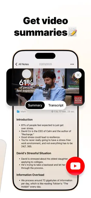 AI Note Taker: Voice & Video screenshot 3
