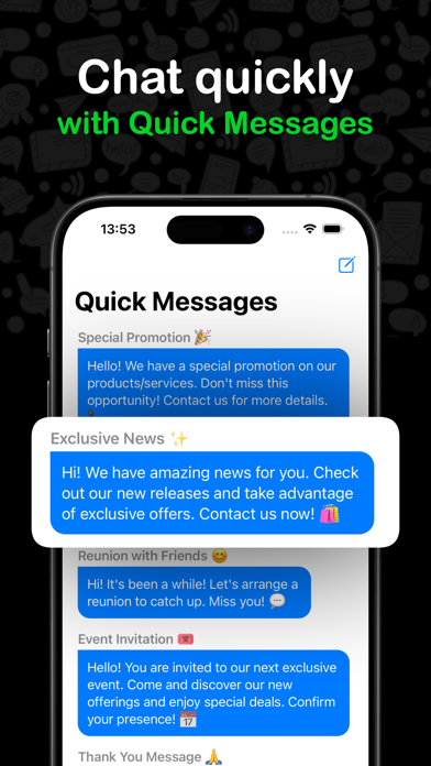 Screenshot #2 pour Message Direct pour WhatsApp