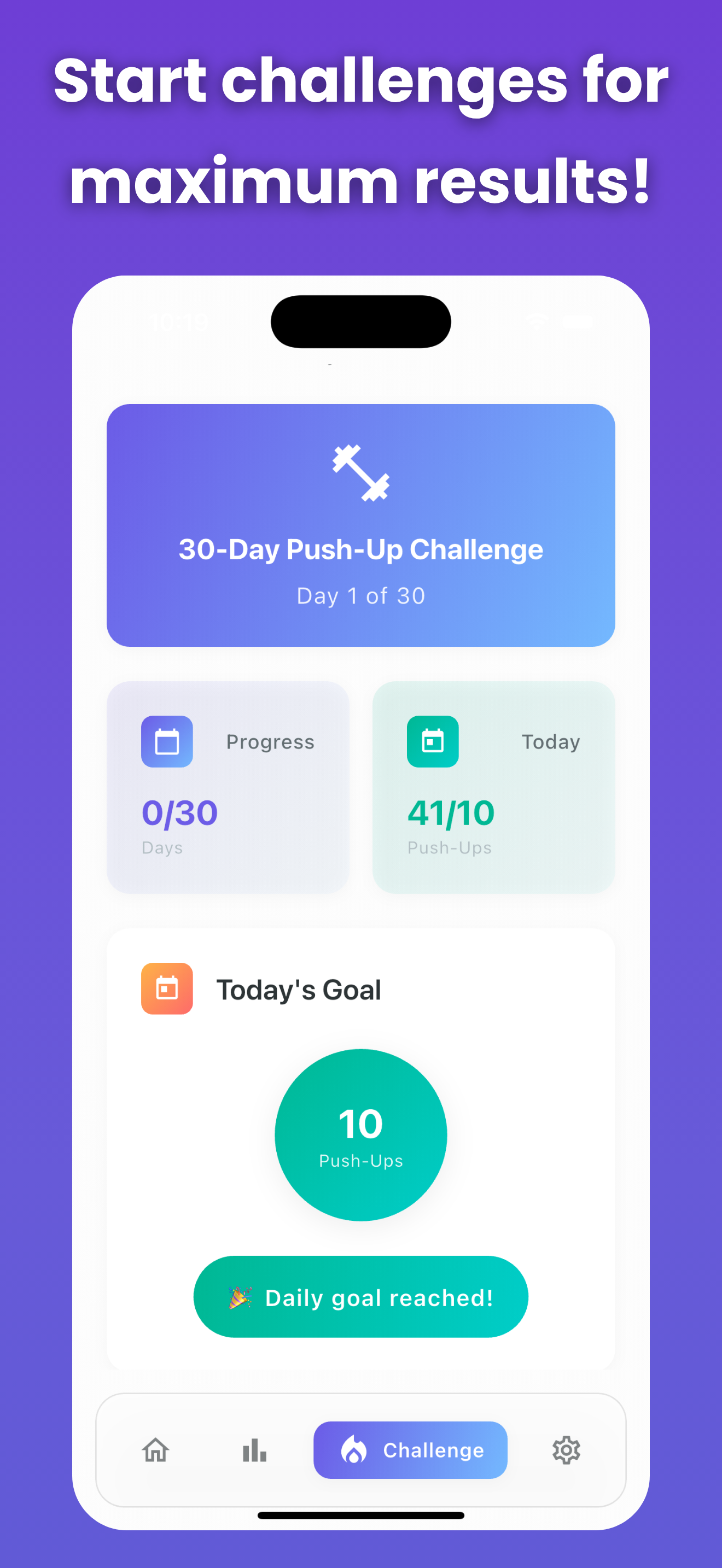 Push-up Counter: Daily Reps screenshot 5