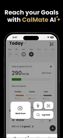 AI Calorie Calculator Tracker screenshot