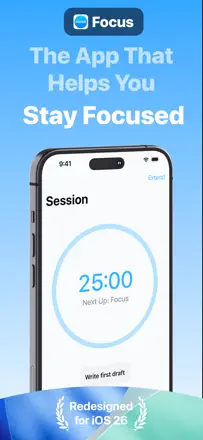 Focus - Timer for Productivity: Screenshot 1 von 10