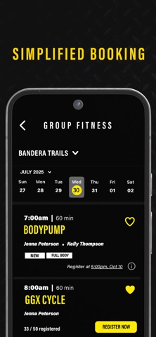 Gold’s Gym screenshot
