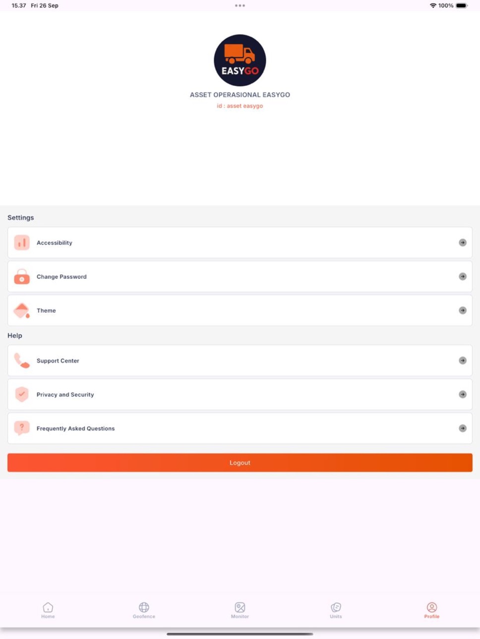 iPad screenshot