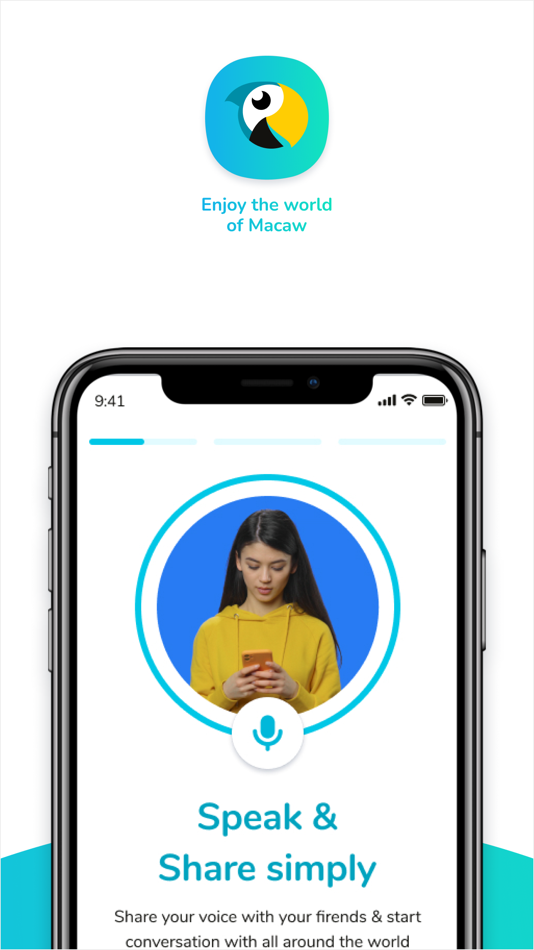 #1. Macaw Social (iOS) Podle: mohamed ahmed