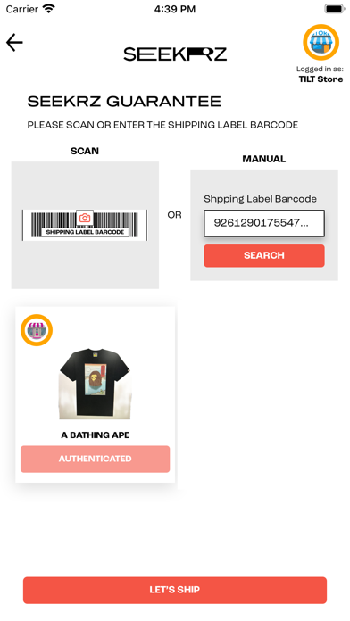 Seekrz Stores Screenshot