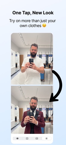Outfit Maker: AI Try-On Closet iPhone screenshot