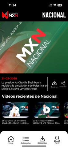 Informativo MXN screenshot