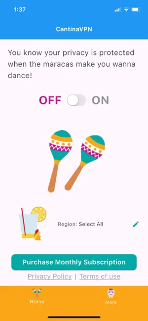 CantinaVPN screenshot 2