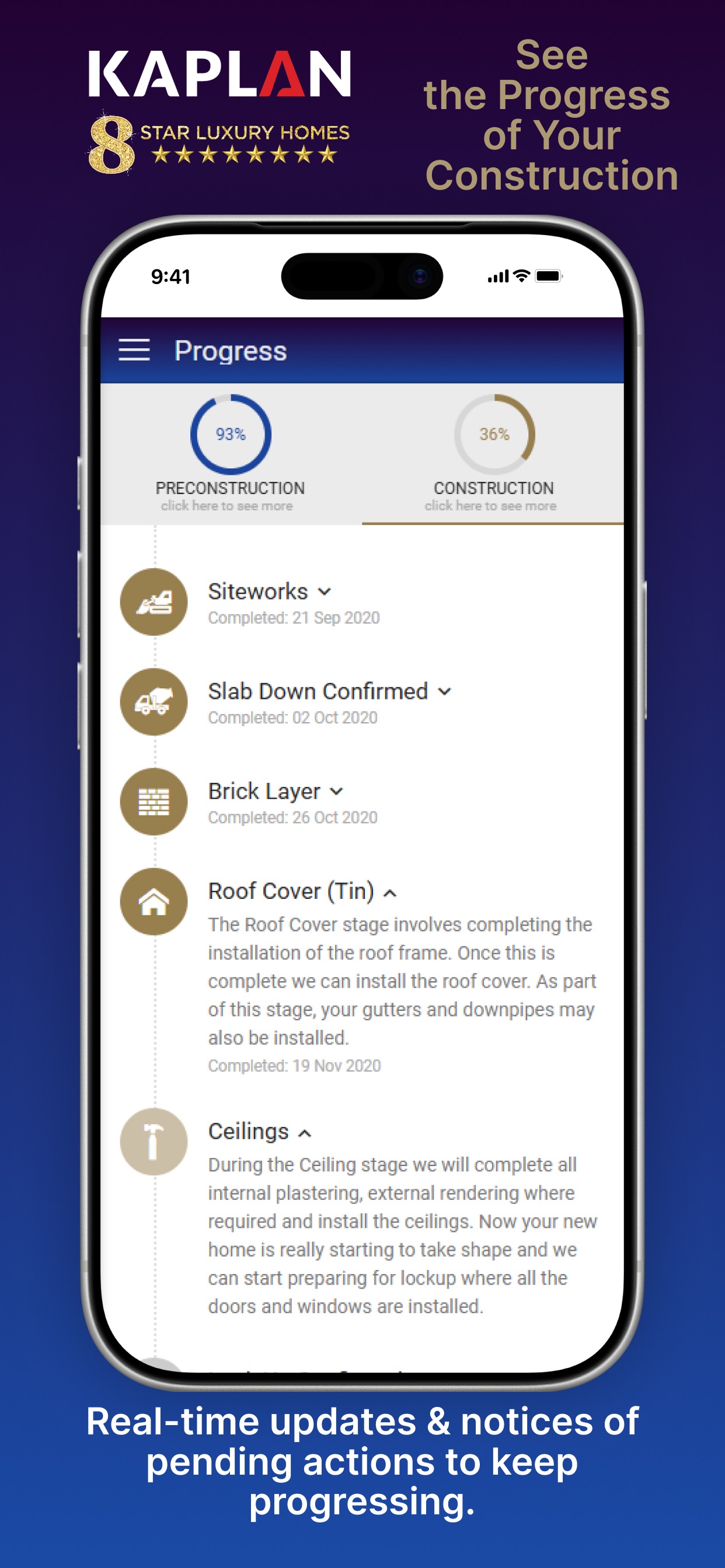 Screenshot 4 of Kaplan Homes Portal