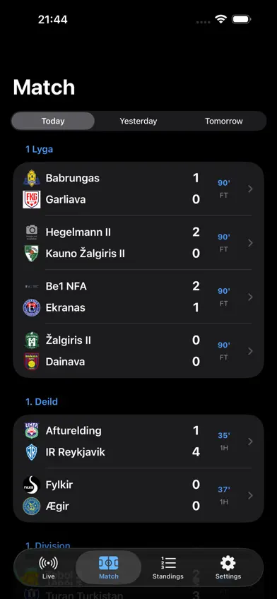 Vozi Pro Foot screenshot 3