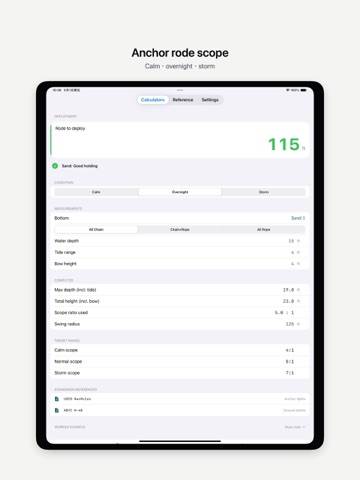 Boat Calculator: Marine Engine iPad screenshot