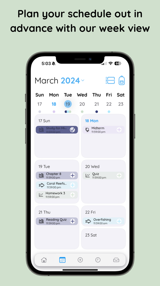 #4. Homework Tracker: Recitation (iOS) بواسطة: Troy Husted