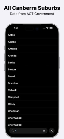 Canberra Bin Tracker - Garbo screenshot
