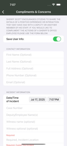Clay County MS Sheriff Screenshot 3 of 3