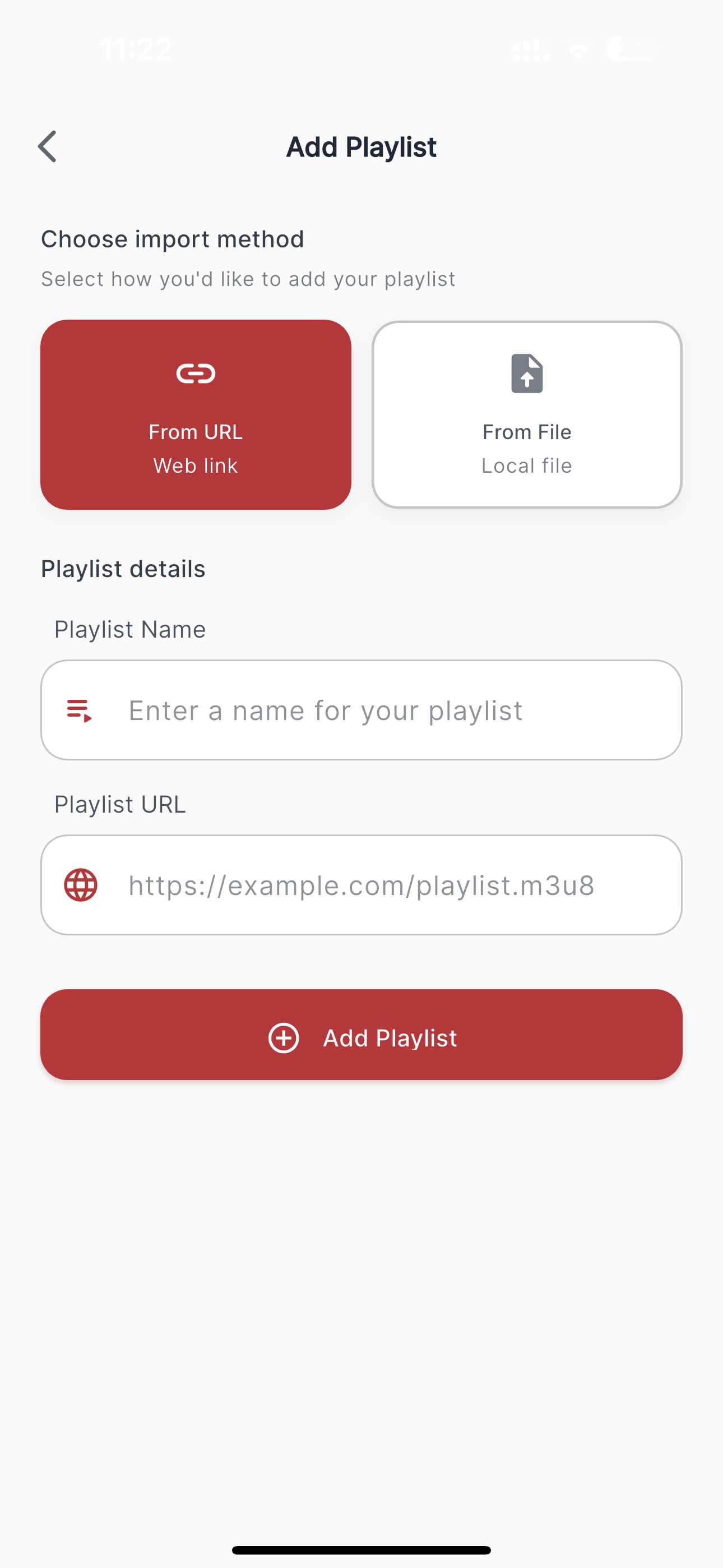 Smart M3U Player screenshot 3