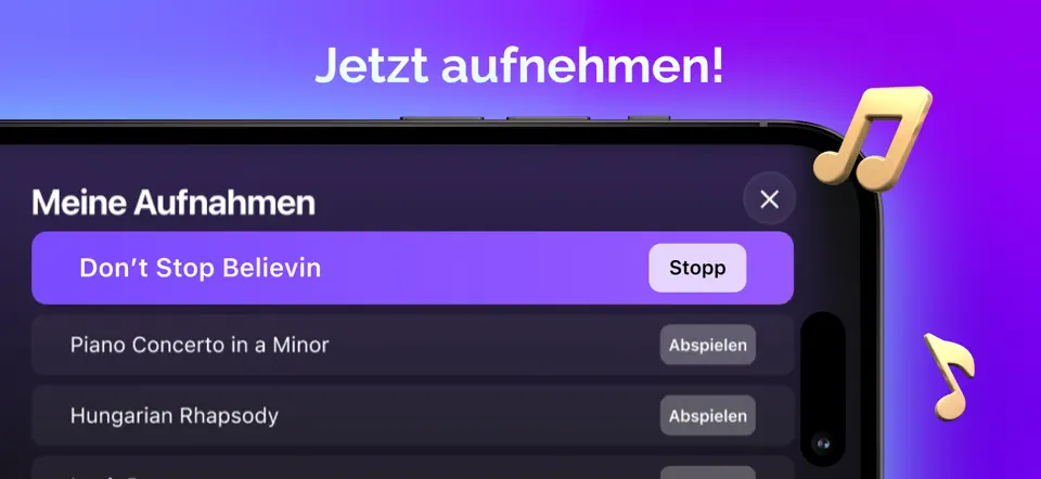 Screenshot von Piano: Klavier Spielen auf dem iPhone 3