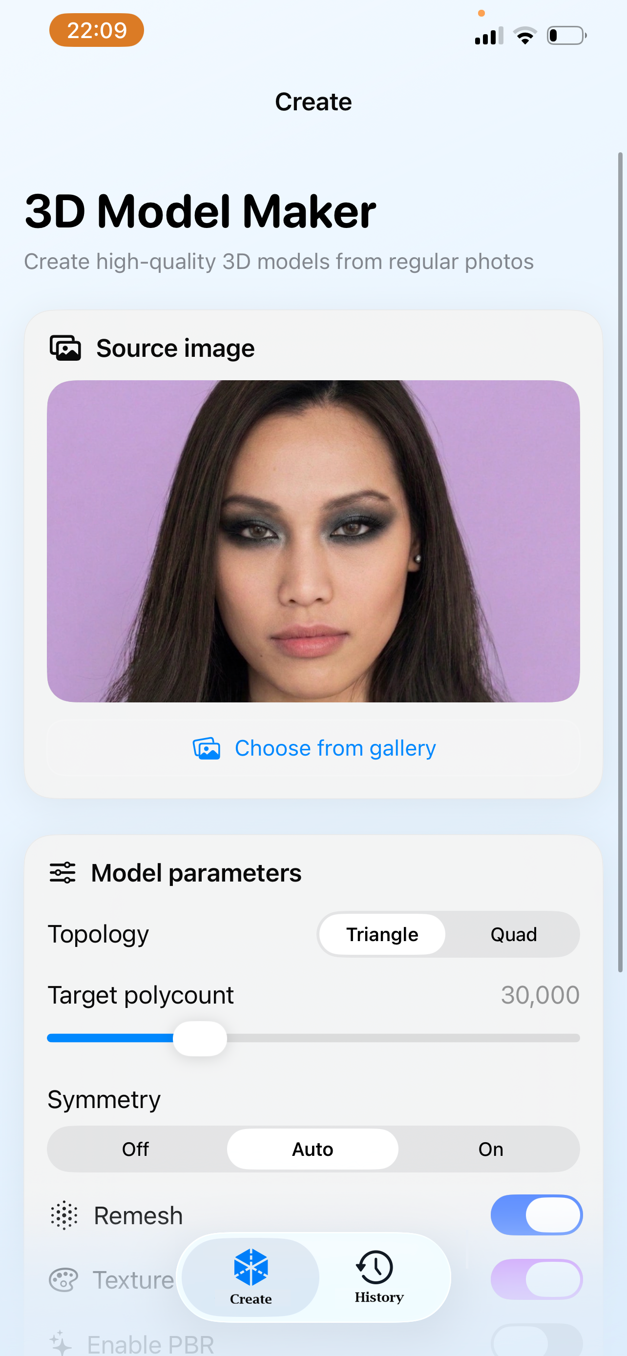 3D Model Maker Image to 3D screenshot 4