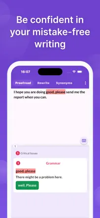 Proofreader AI Grammar Checker: Screenshot 3 von 8
