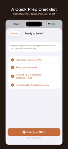 Smart Coffee Scale Timer screenshot 2