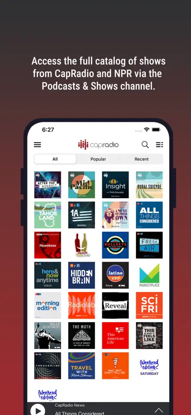 Capital Public Radio App screenshot 5