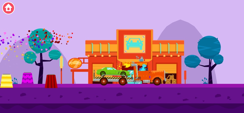 Dinosaur Truck games for kids screenshot 10