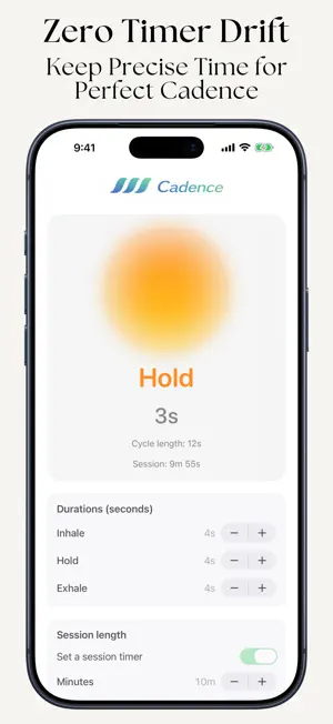 Cadence: Precision Breathing screenshot 4