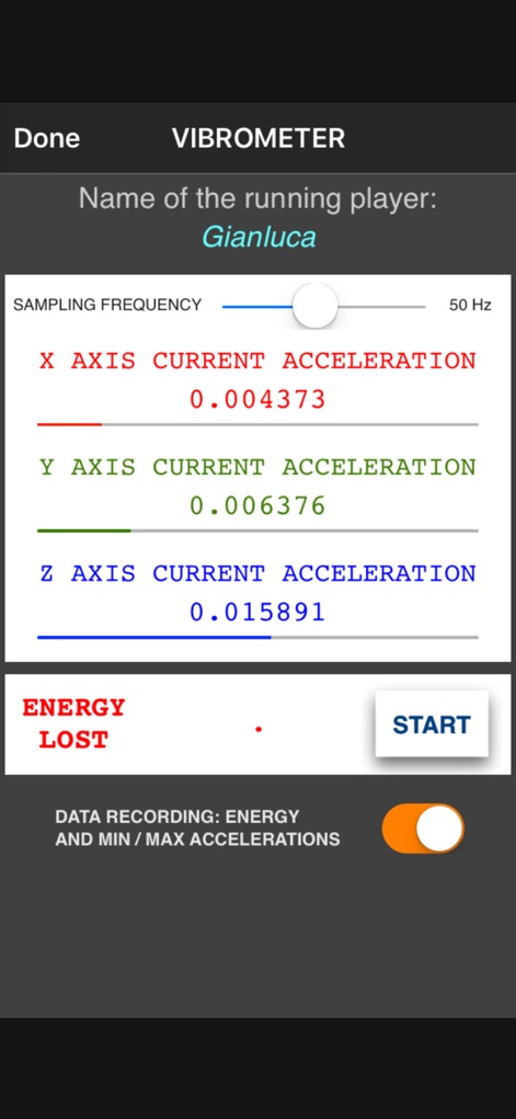 Vibrometer - vibrometer-acceleration-interface