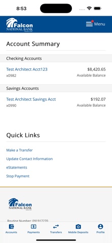App screenshot