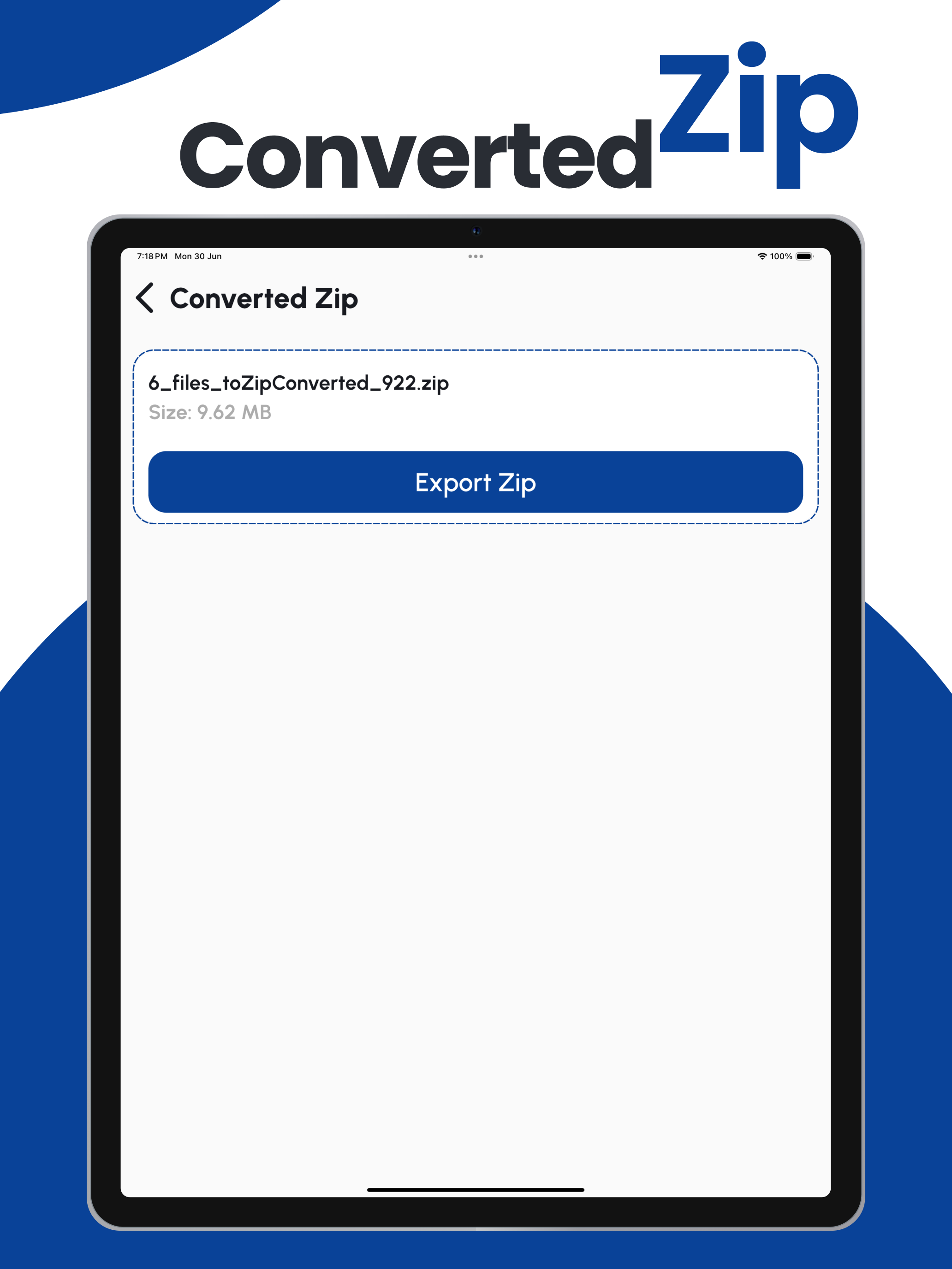 ZipAll: File to ZIP Converter