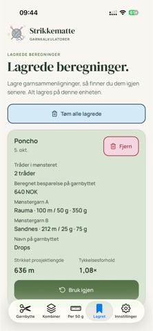 Strikkematte screenshot 4