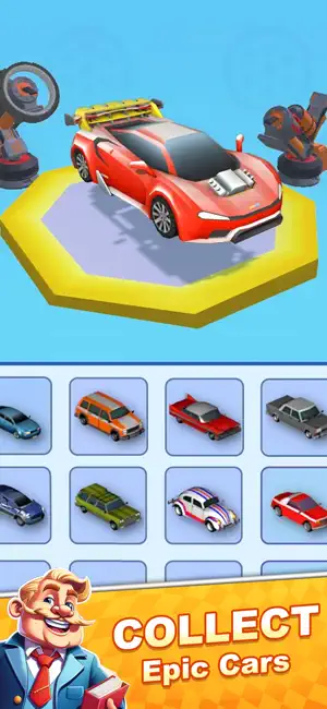 Chrome Garage: Idle Cars screenshot 4