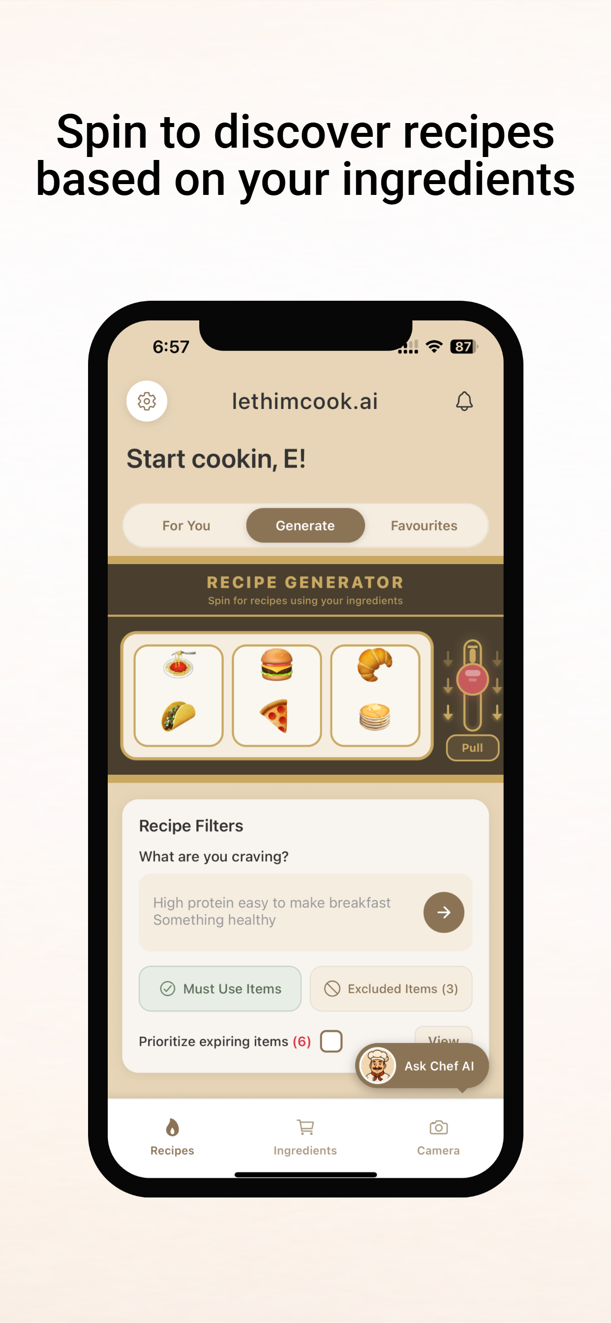 lethimcook.ai screenshot 2
