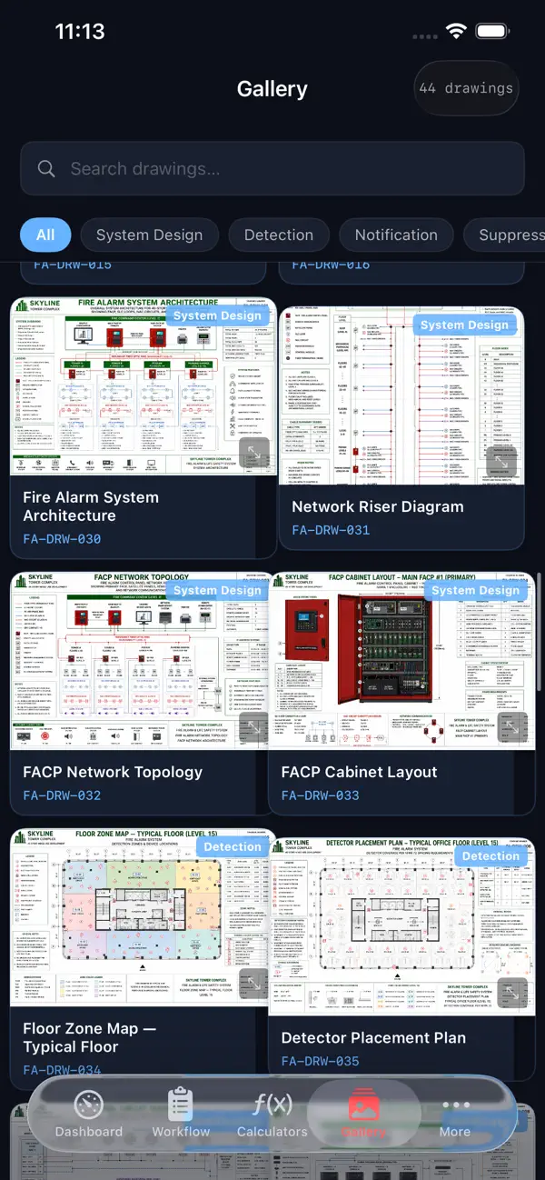 Screenshot #3 pour Fire Alarm Design Studio