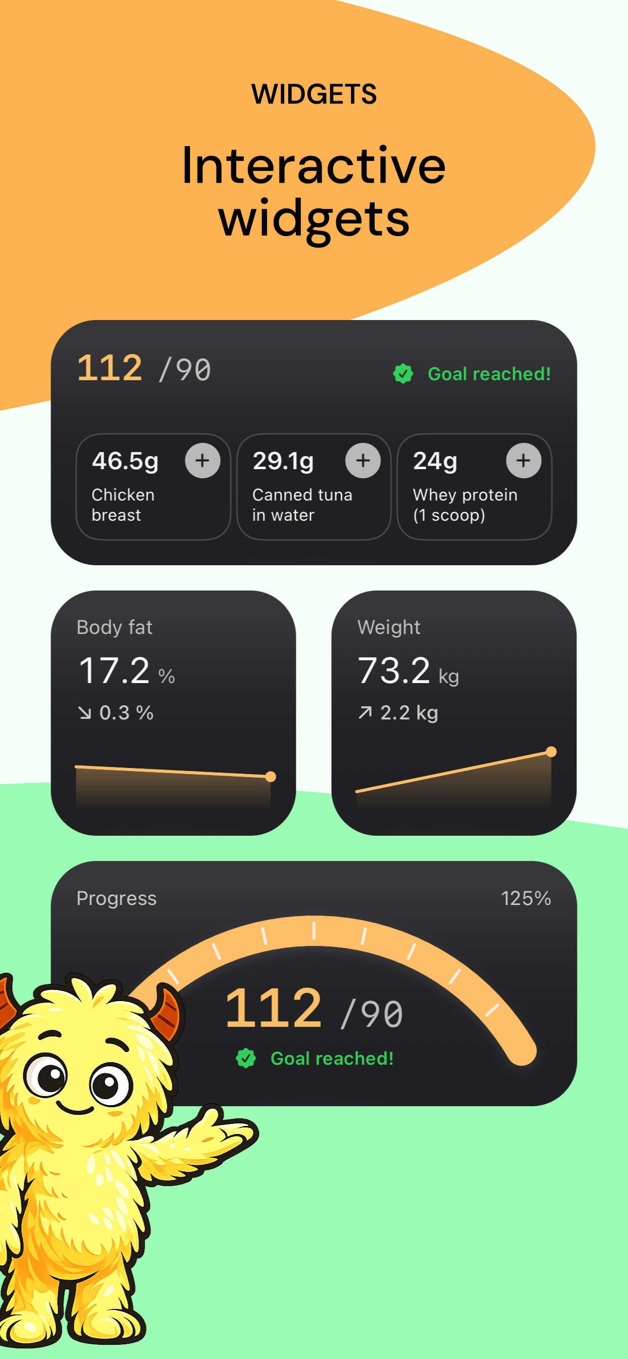 Protein Tracker: Gramli screenshot 3