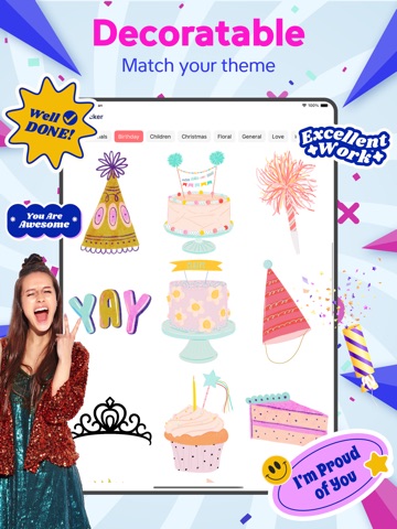 Invitation Maker Card Maker iPad screenshot