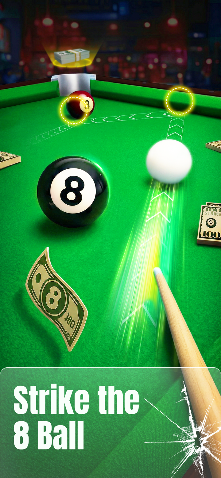 8 Ball Strike: Win Real Cash screenshot 1
