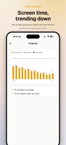 ScrollKarma: Screen Time Screenshot 5 of 6