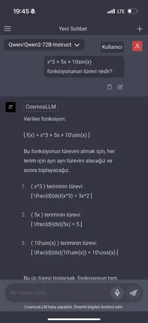 COSMOS YTU screenshot 4