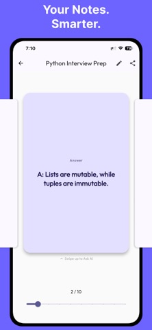 AI Flashcards - Smart Study Screenshot 3 of 6