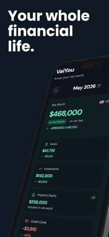 ValYou Finance iPhone screenshot