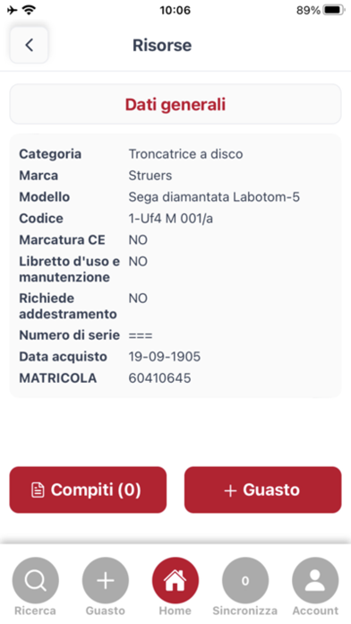 AGE Suite Manutenzioni Screenshot