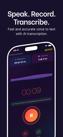 Reconote: AI-Powered Speech Screenshot 3 of 5