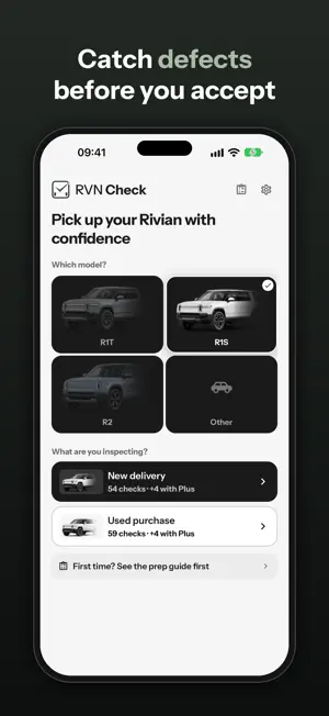 RVN Check: Delivery Checklist screenshot 1