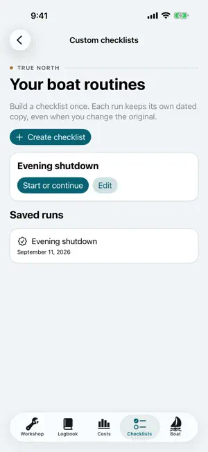 HullBook: Boat Maintenance Log screenshot 3
