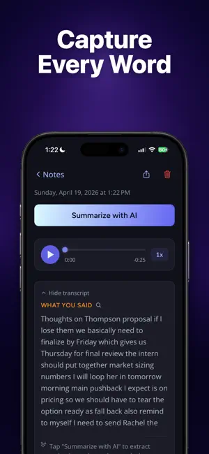 SpokenPlan - Voice to Plans screenshot 3
