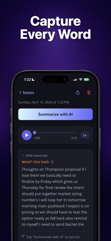 SpokenPlan - Voice to Plans Screenshot 3 of 7