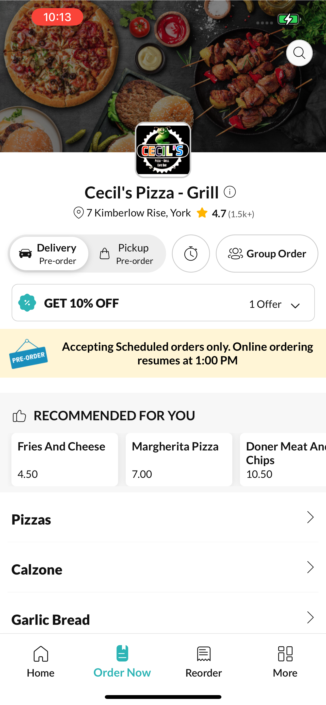 Cecil's Pizza - Grill