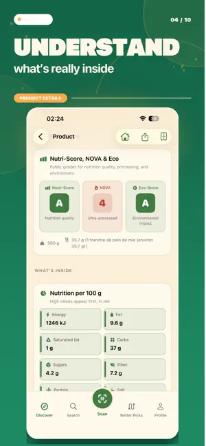 Yuqa - Food & Cosmetic Scanner screenshot 4
