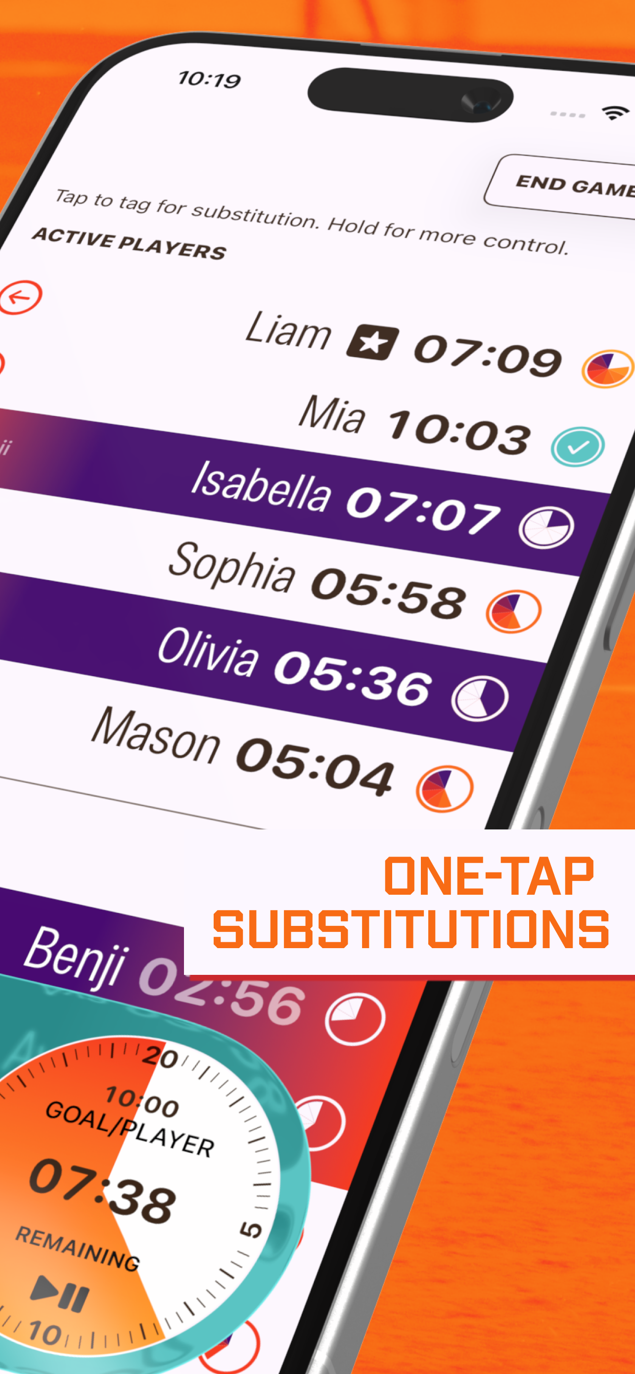 InTimer: Youth Sports Timer screenshot 3