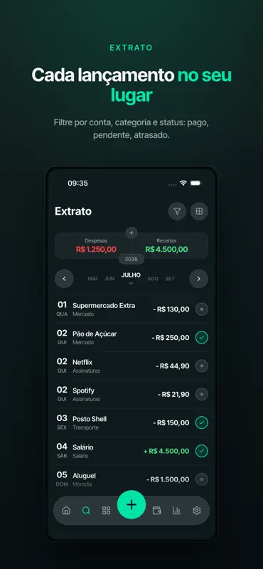 Money Care: Controle de Gastos screenshot 6 of 7